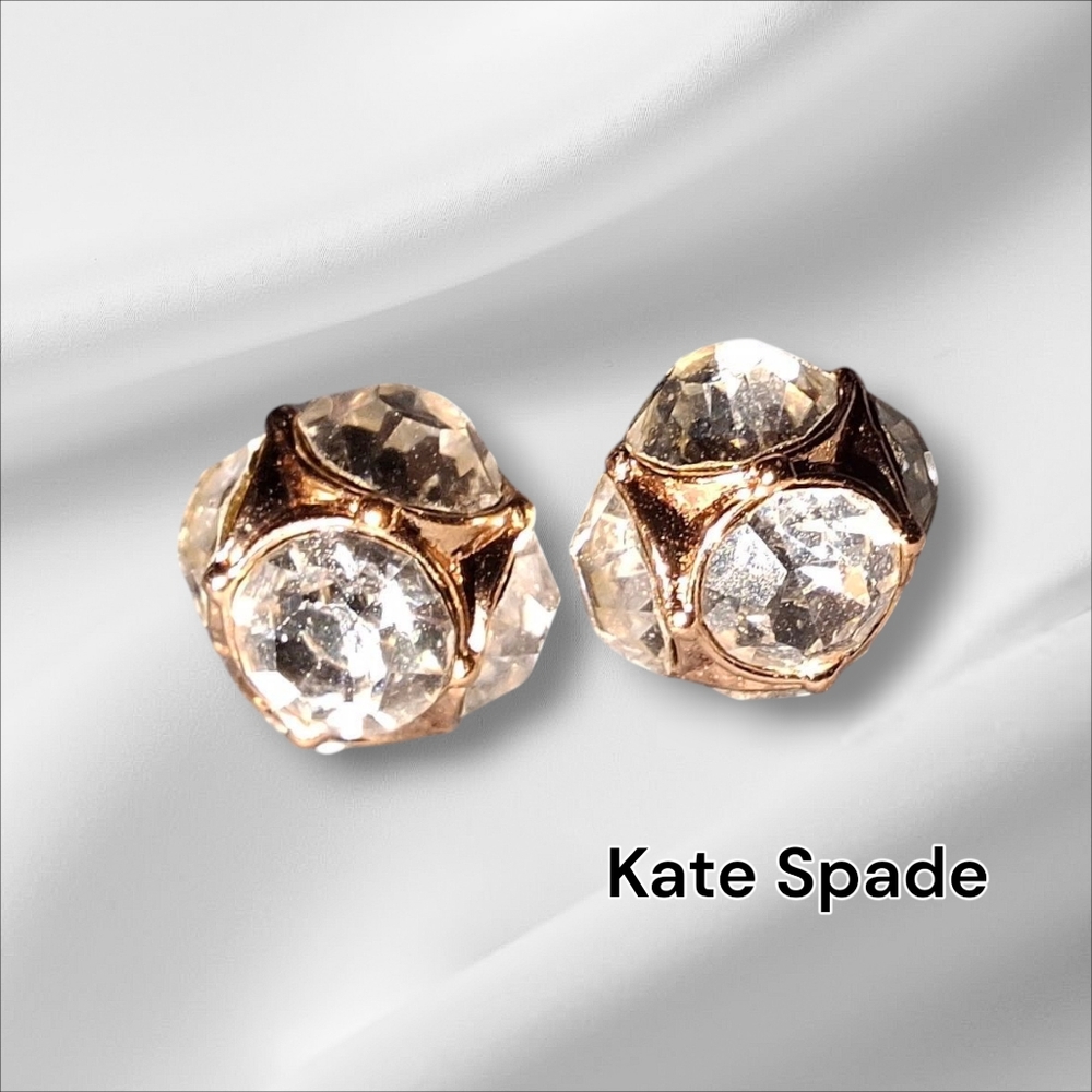 Kate Spade Lady Marmalade kate spade ny gold cubic zirconia Studs